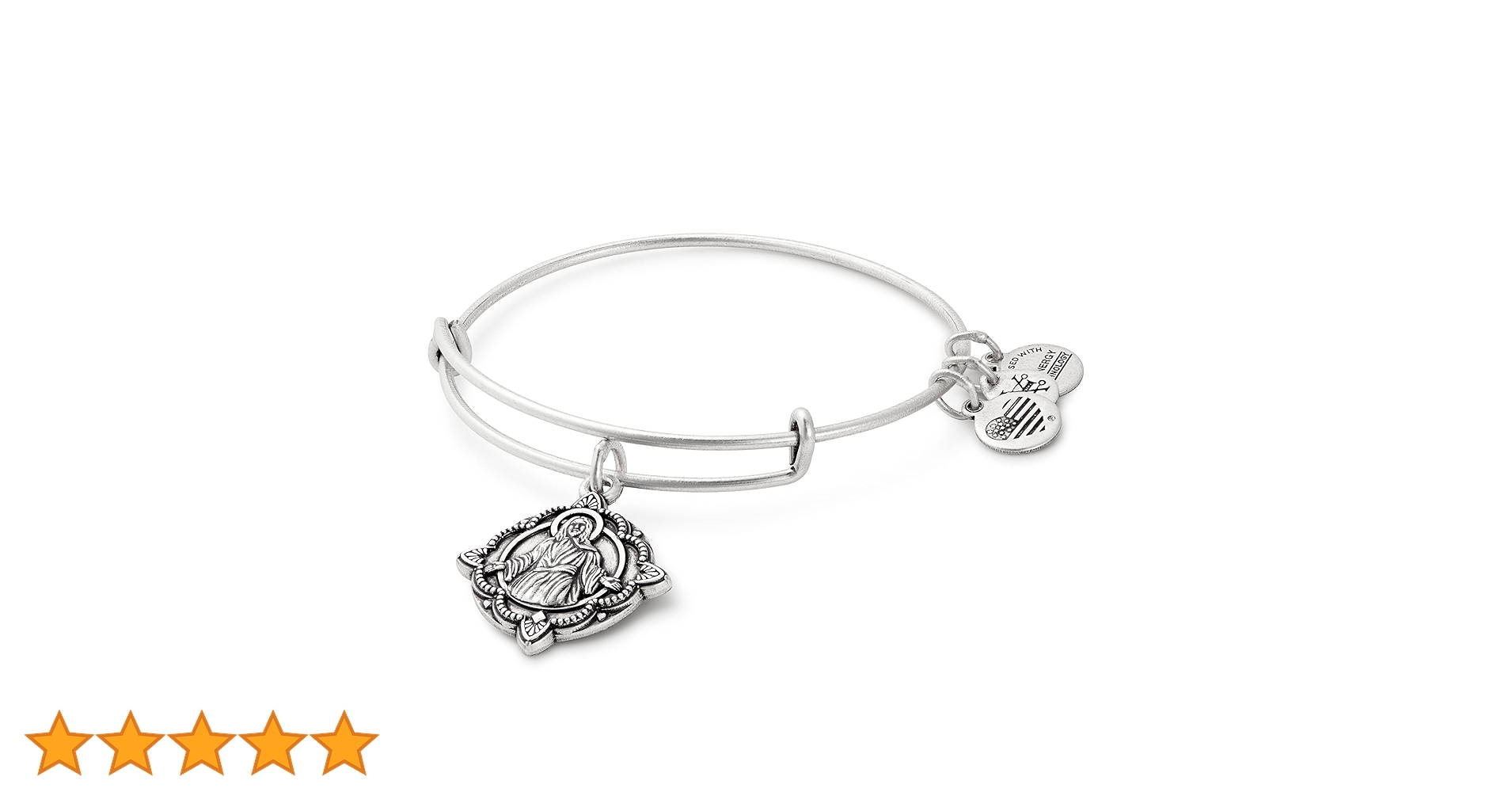Amazon | Alex and Ani ディバインガイド 拡張可能バングル